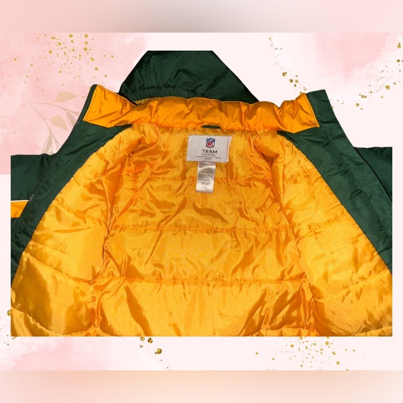 Youth Green Bay Packers Winter Coat - Picture 3 of 6